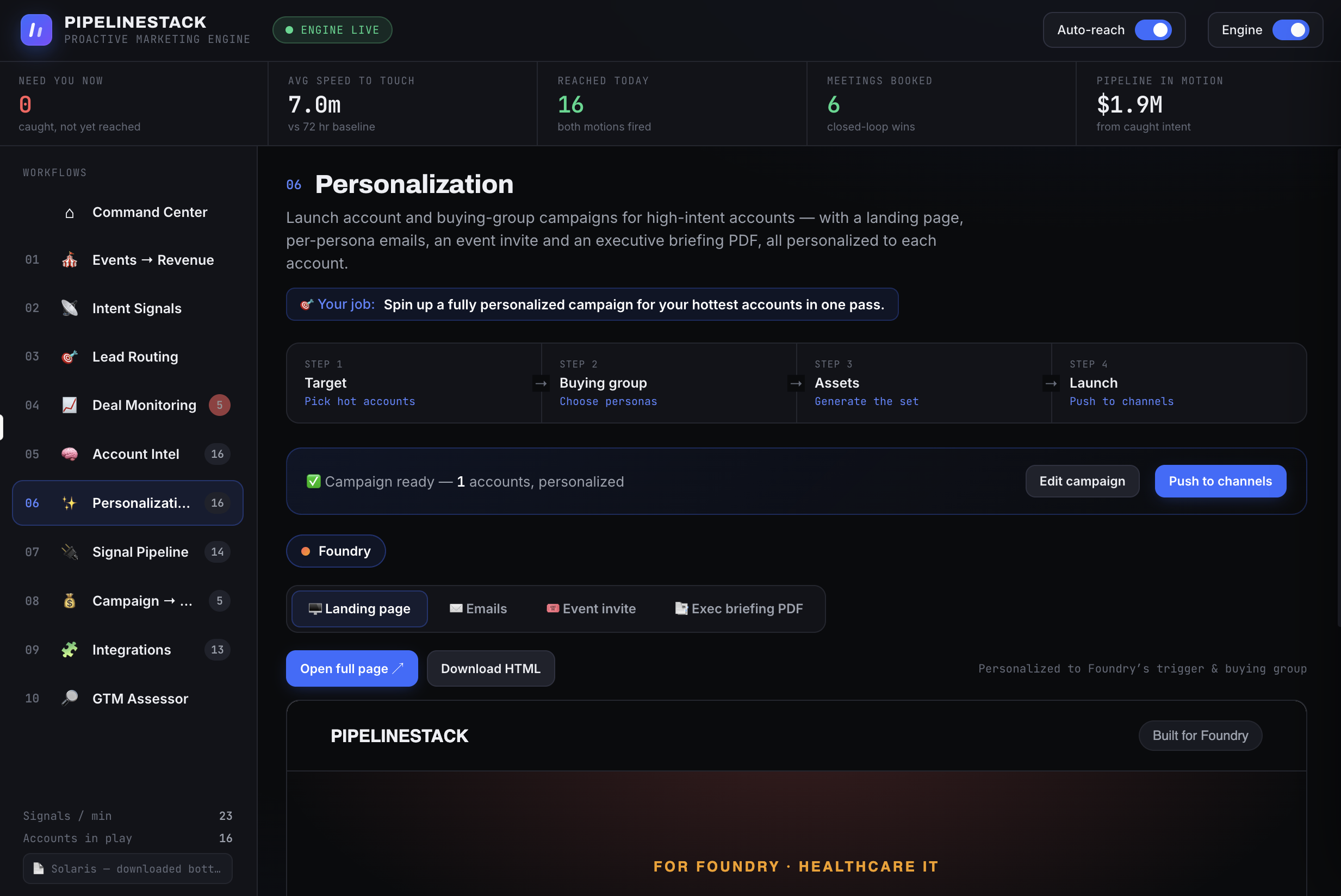 Personalization